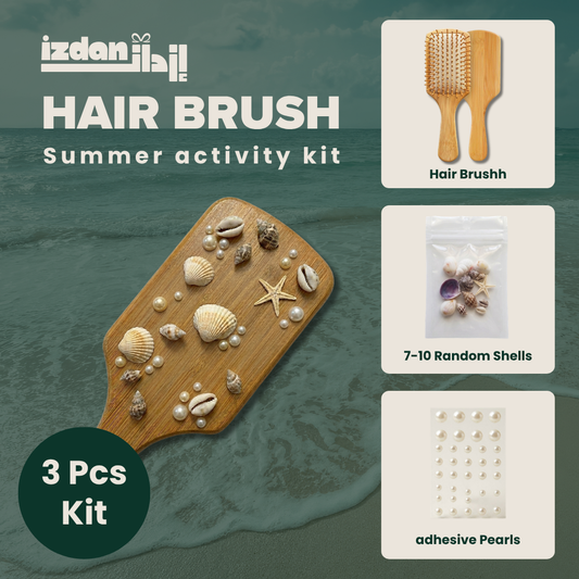 Summer Shell Brush Activity Kit (3 Pieces)