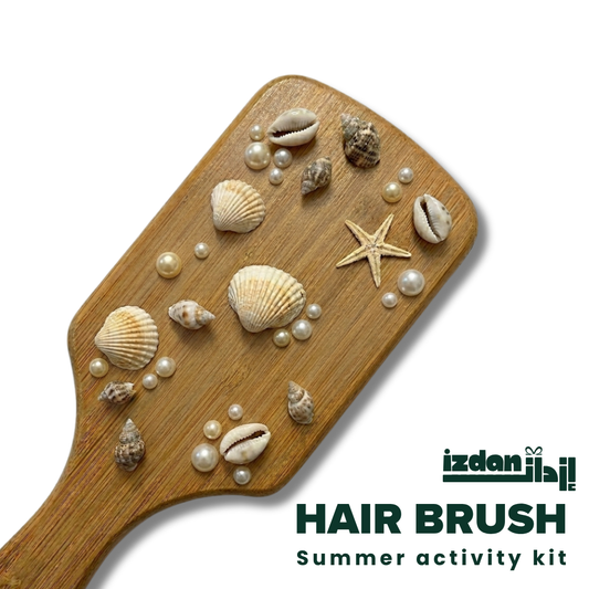Summer Shell Brush Activity Kit (3 Pieces)