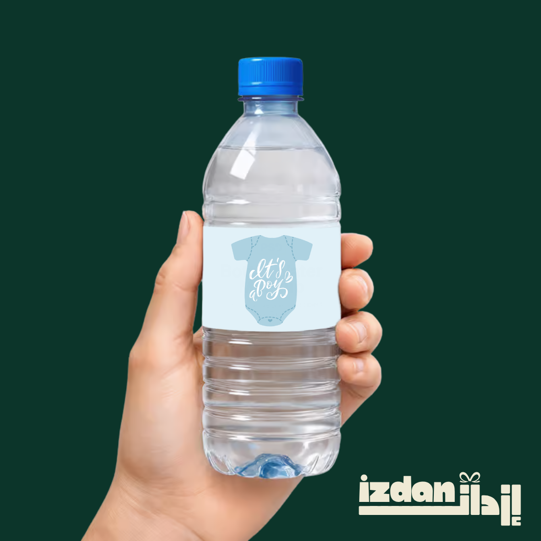 Water Bottle Label