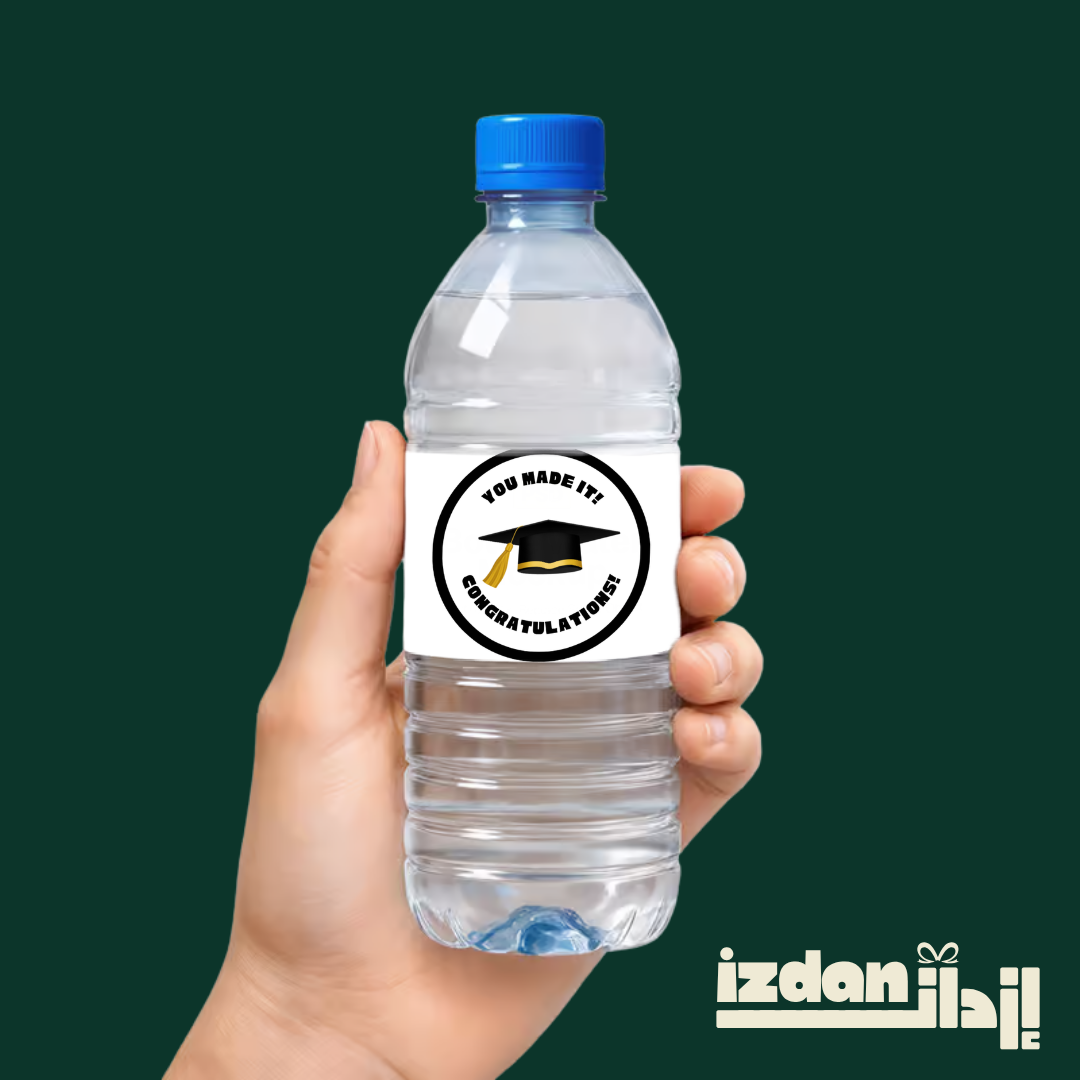 Water Bottle Label