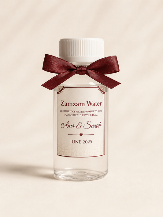 60 ml Bottle with Sticker & Bow