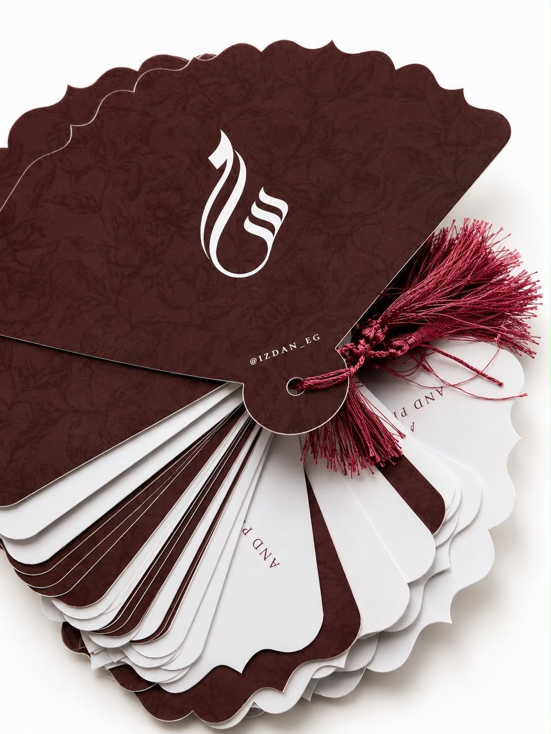 Paper Fan with Tassel