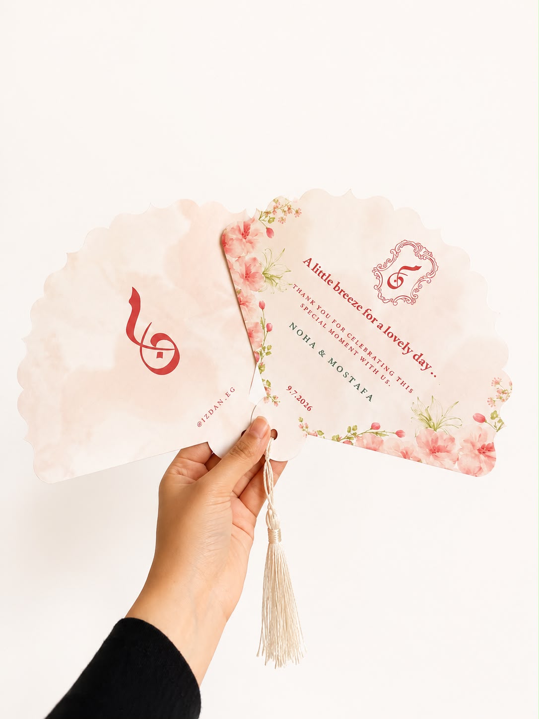 Paper Fan with Tassel