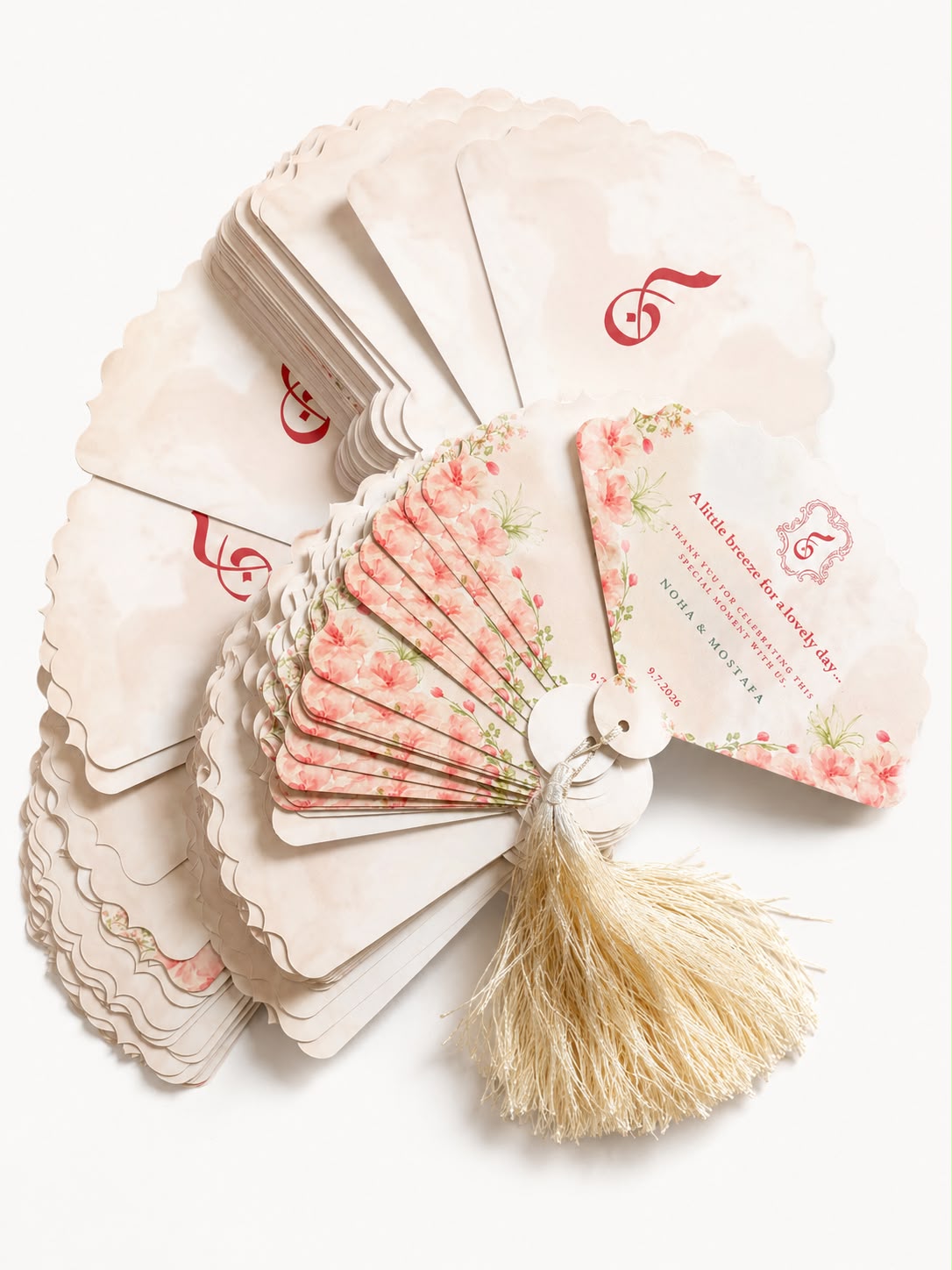 Paper Fan with Tassel